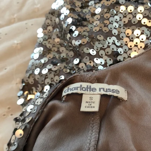 sequined mini dress S - Picture 5 of 5